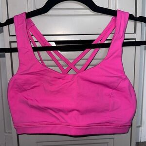 Lululemon Hot Pink Sports Bra